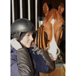 Back On Track Netz Fleece Mütze -Cavallo Verkäufe 10214 BL 3