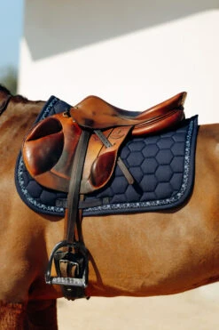 Horze Kaitlin Vielseitigkeitsschabracke Mit Floraler Einfassung -Cavallo Verkäufe 17403 PDB 3