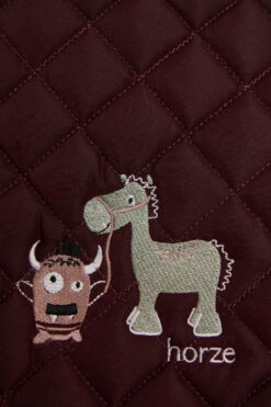 Horze Monster Pony Schabracke Mit Bestickung -Cavallo Verkäufe 17422 FPU 4