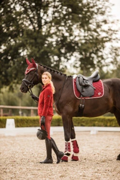 Horze Geneva Dressurschabracke Mit Kunstfell -Cavallo Verkäufe 17436 MWRE 5