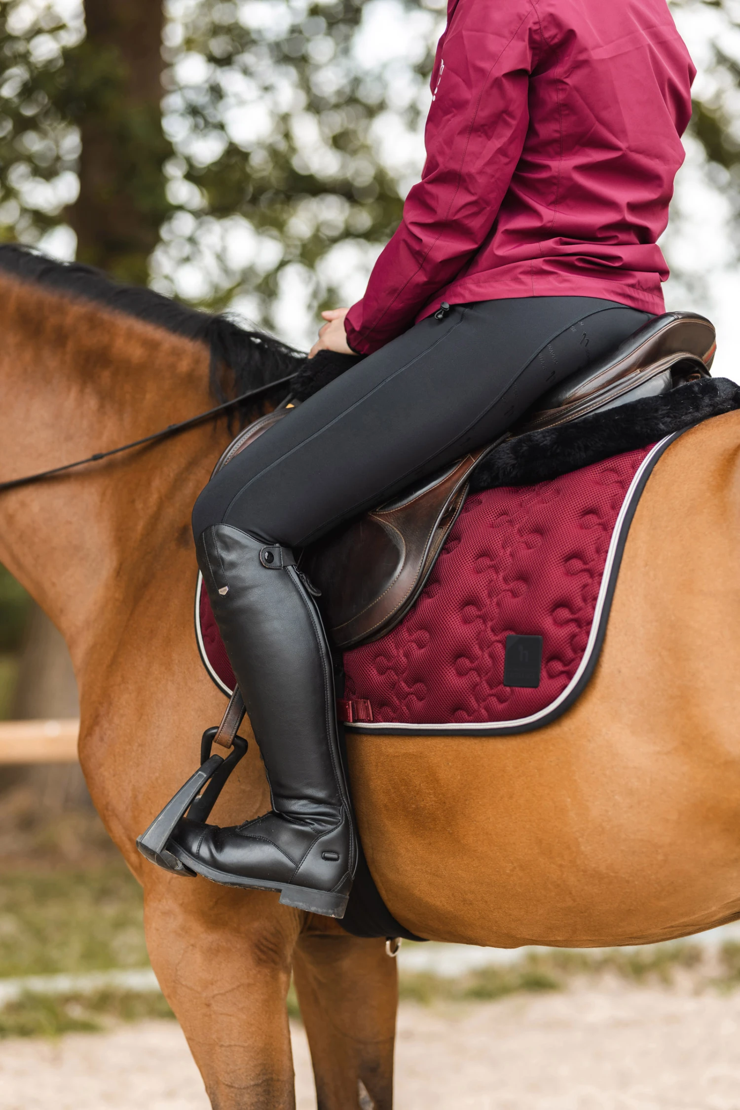 Horze Smoky Twilight Springschabracke 7 Horze Smoky Twilight Springschabracke – Bild 7