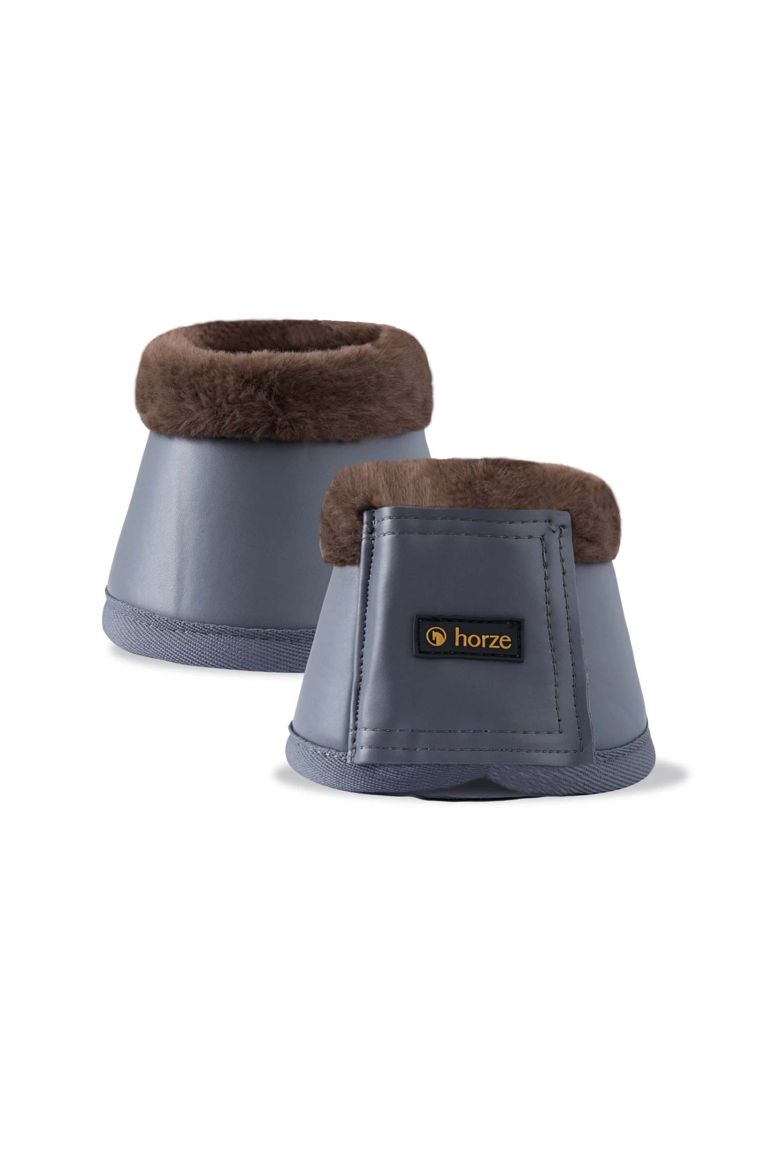 Horze Houston Hufglocken Mit Kunstfelleinfassung 1 Horze Houston Hufglocken Mit Kunstfelleinfassung