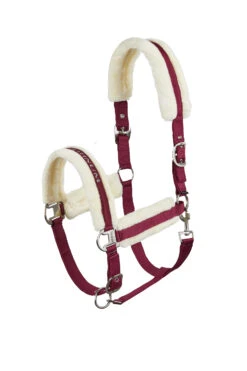 Horze Stanford Halfter Mit Kunstfellfutter