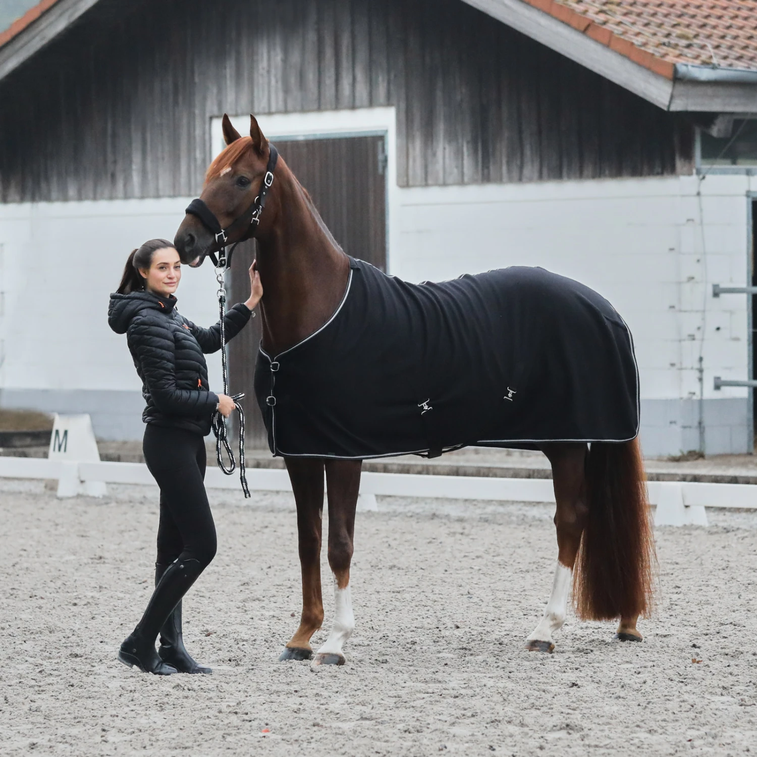 Horze Kiel Halfter Mit Fleece 3 Horze Kiel Halfter Mit Fleece – Bild 3