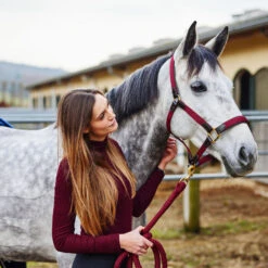 Horze Halfter Mit Lederdetails -Cavallo Verkäufe 22312 DRE 3