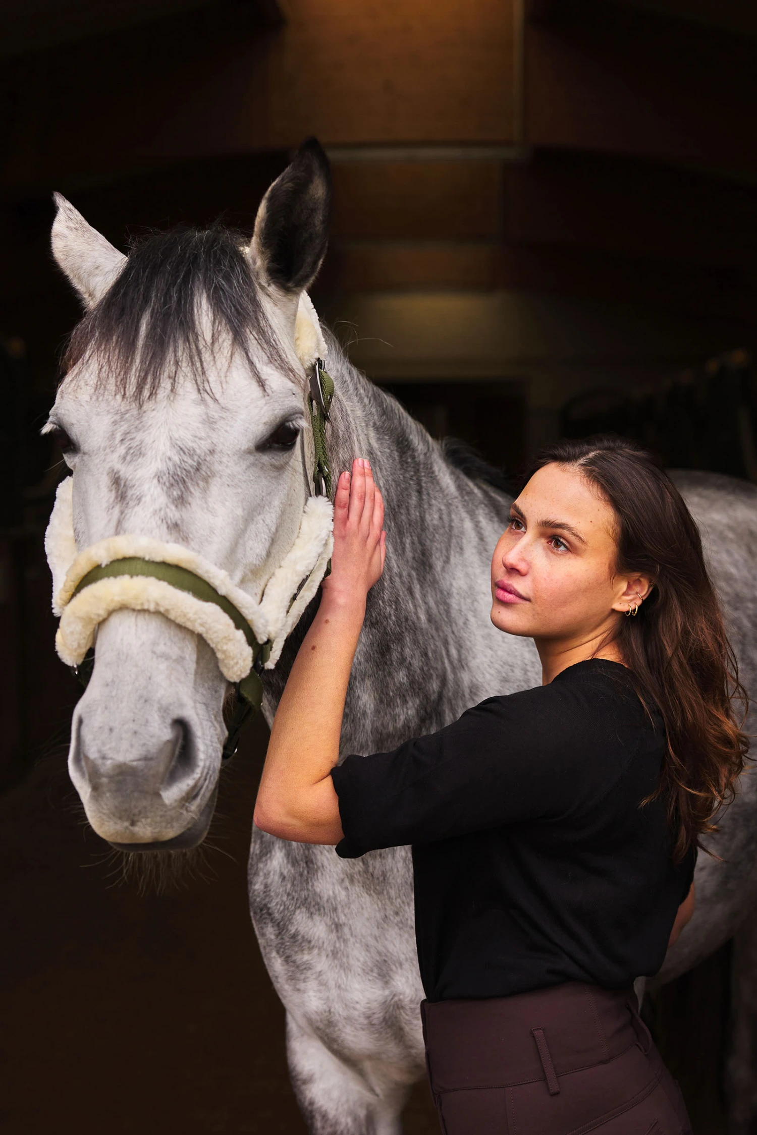 Horze Marquess Halfter Mit Kunstfellfutter 6 Horze Marquess Halfter Mit Kunstfellfutter – Bild 6