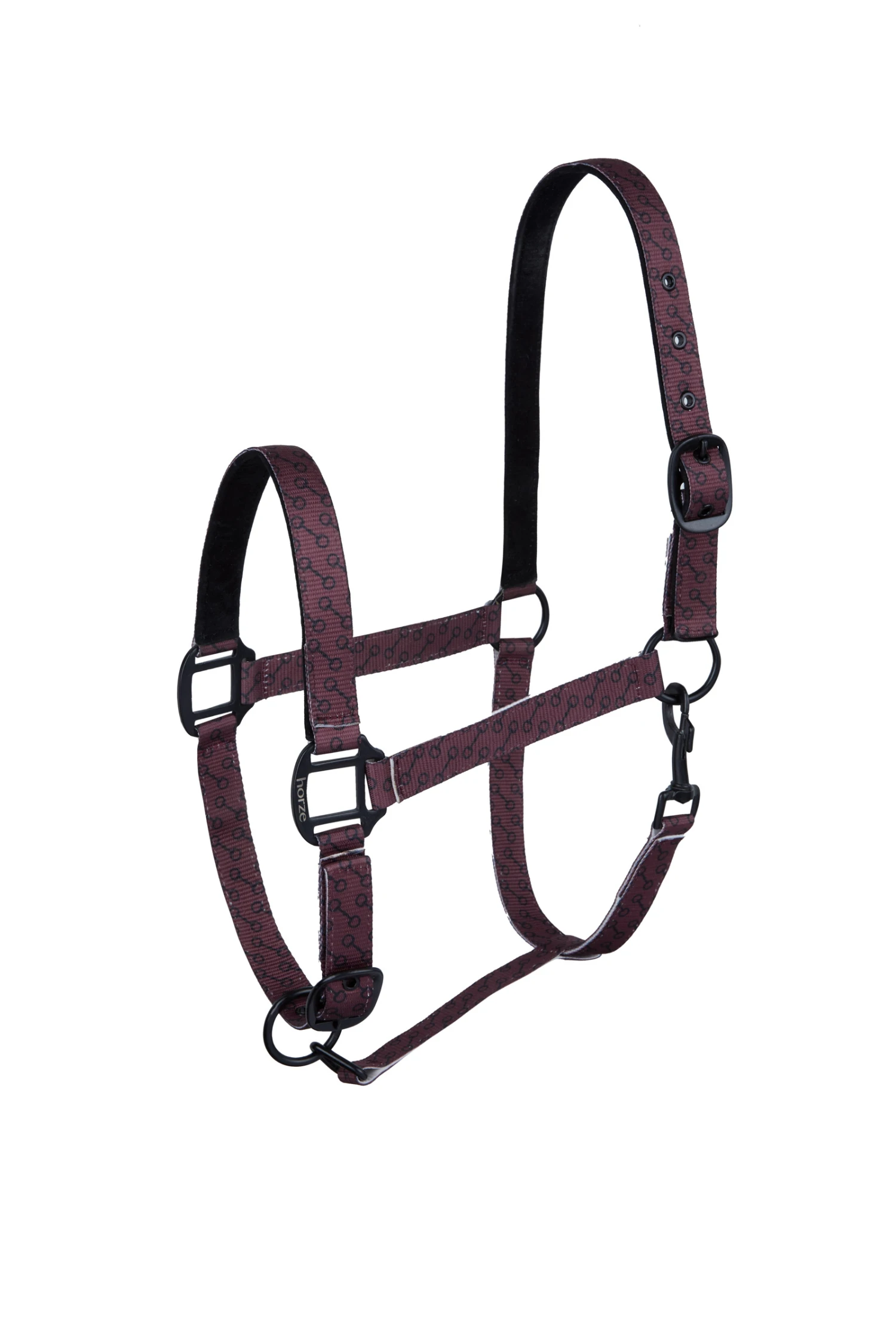 Horze Noir Halfter Mit Print 2 Horze Noir Halfter Mit Print – Bild 2