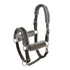 Horze Pomona Halfter Mit Kunstfell -Cavallo Verkäufe 22339 GR 1