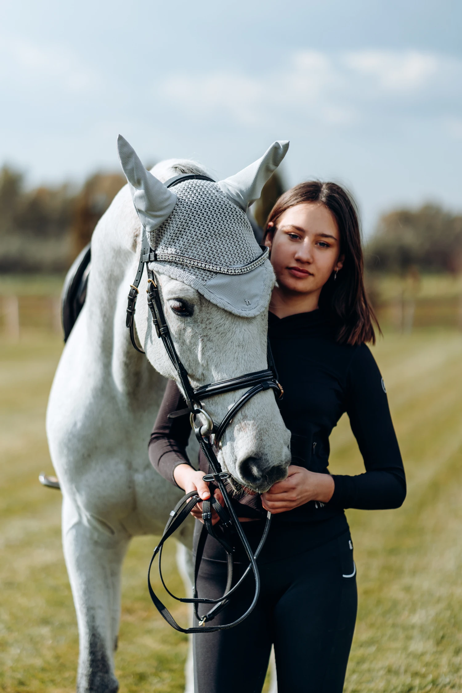 Horze Kühlende Fliegenhaube 18 Horze Kühlende Fliegenhaube – Bild 18