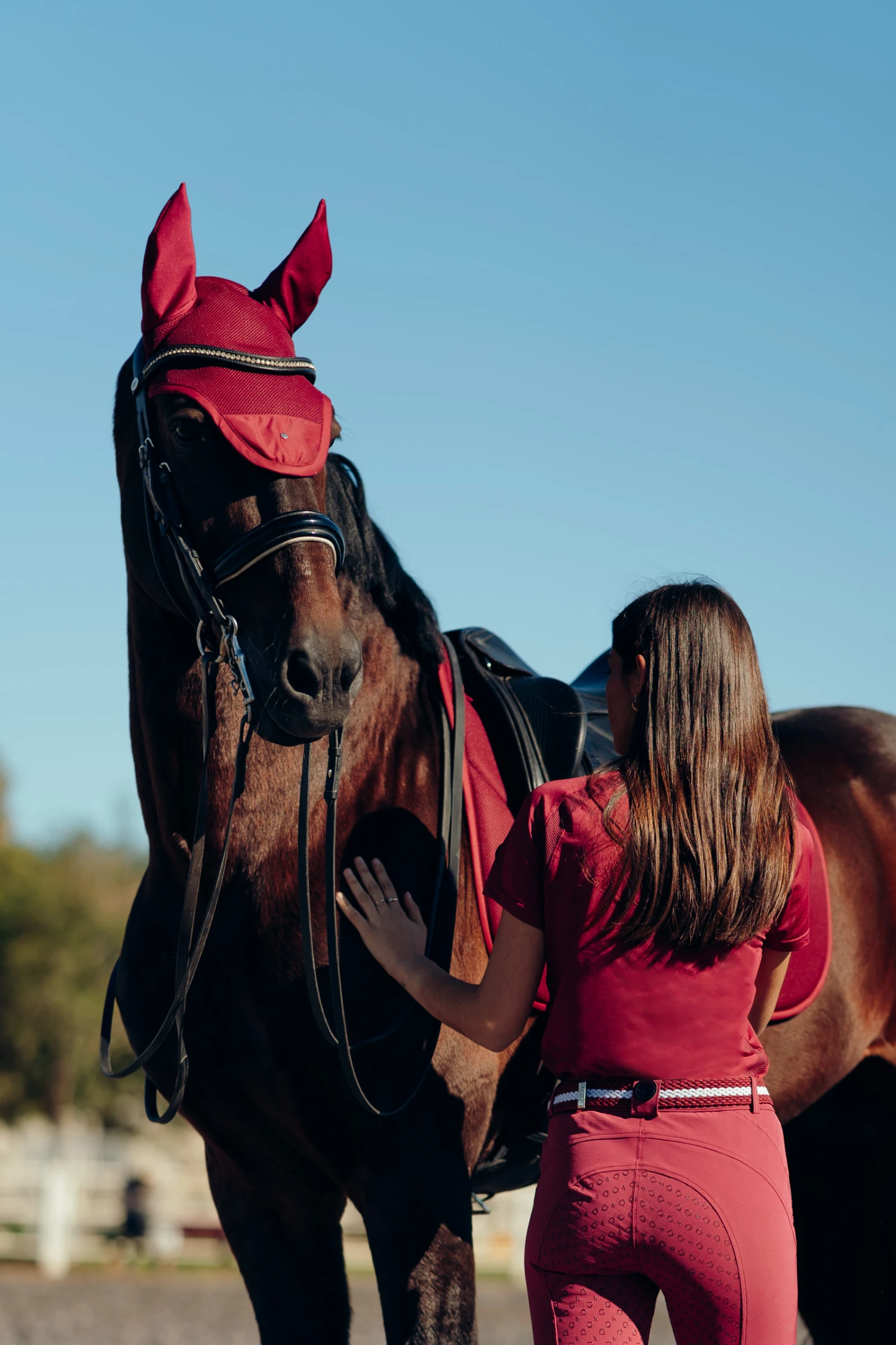 Horze Phoenix Fliegenhaube 3 Horze Phoenix Fliegenhaube – Bild 3