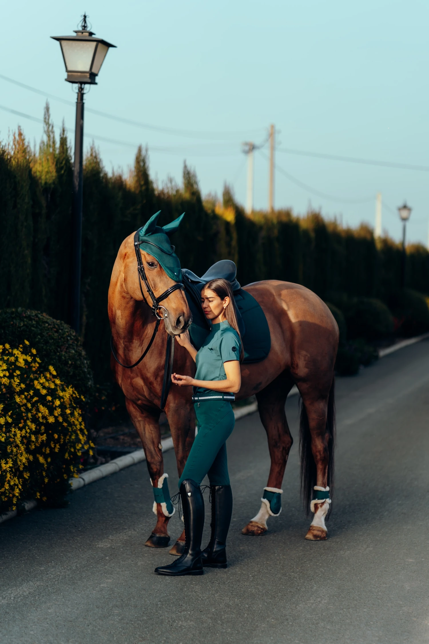 Horze Phoenix Fliegenhaube 9 Horze Phoenix Fliegenhaube – Bild 9