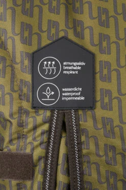 Horze Avalanche 1200D Regendecke Mit Hohem Hals Und Fleecefütterung -Cavallo Verkäufe 24017 676 06