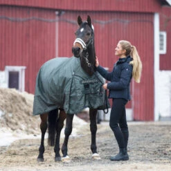 Horze Avalanche Regendecke Mit Hohem Hals, 150g -Cavallo Verkäufe 24047 FNGR DGG 1