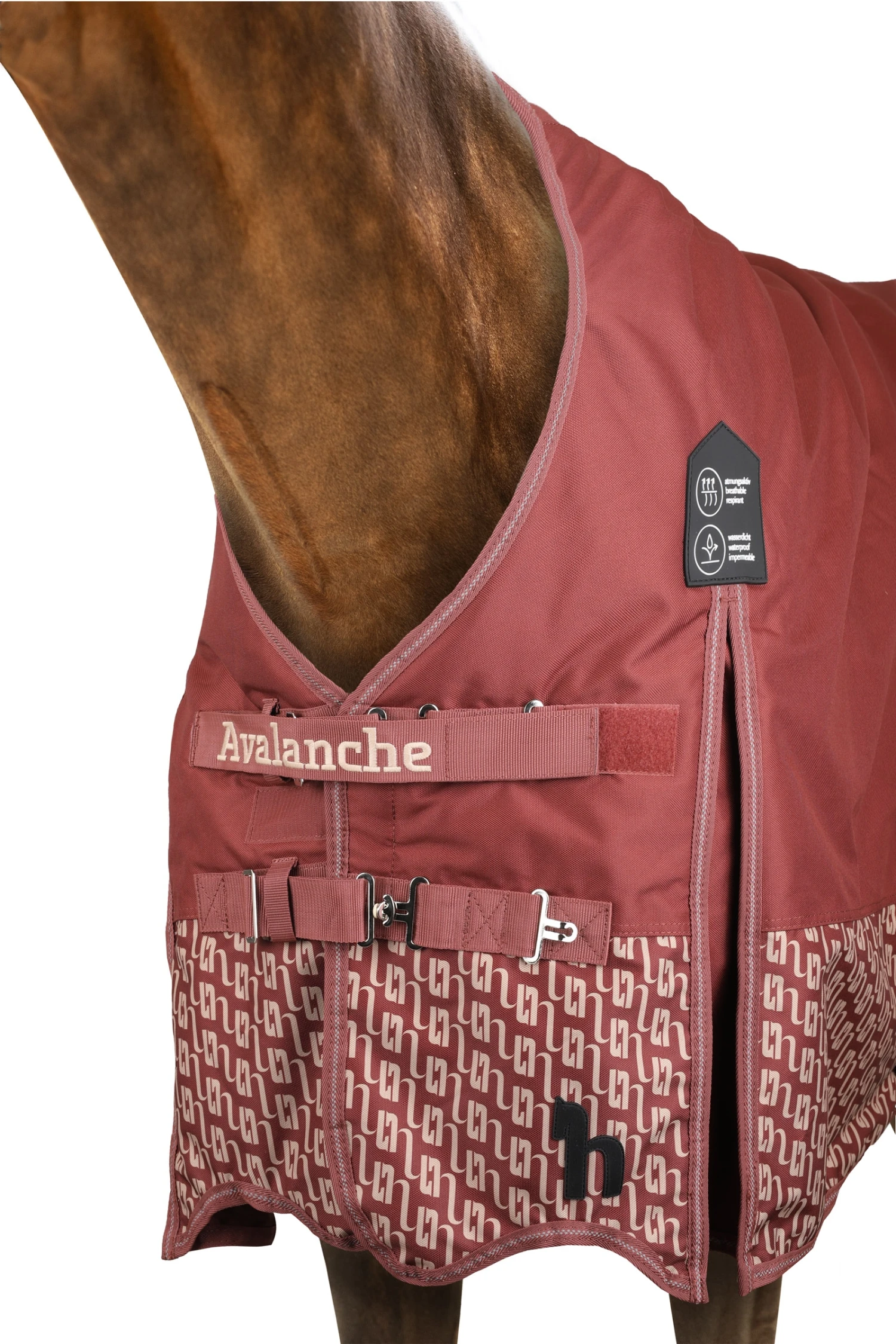 Horze Avalanche High Neck Weidedecke, 150g 2 Horze Avalanche High Neck Weidedecke, 150g – Bild 2