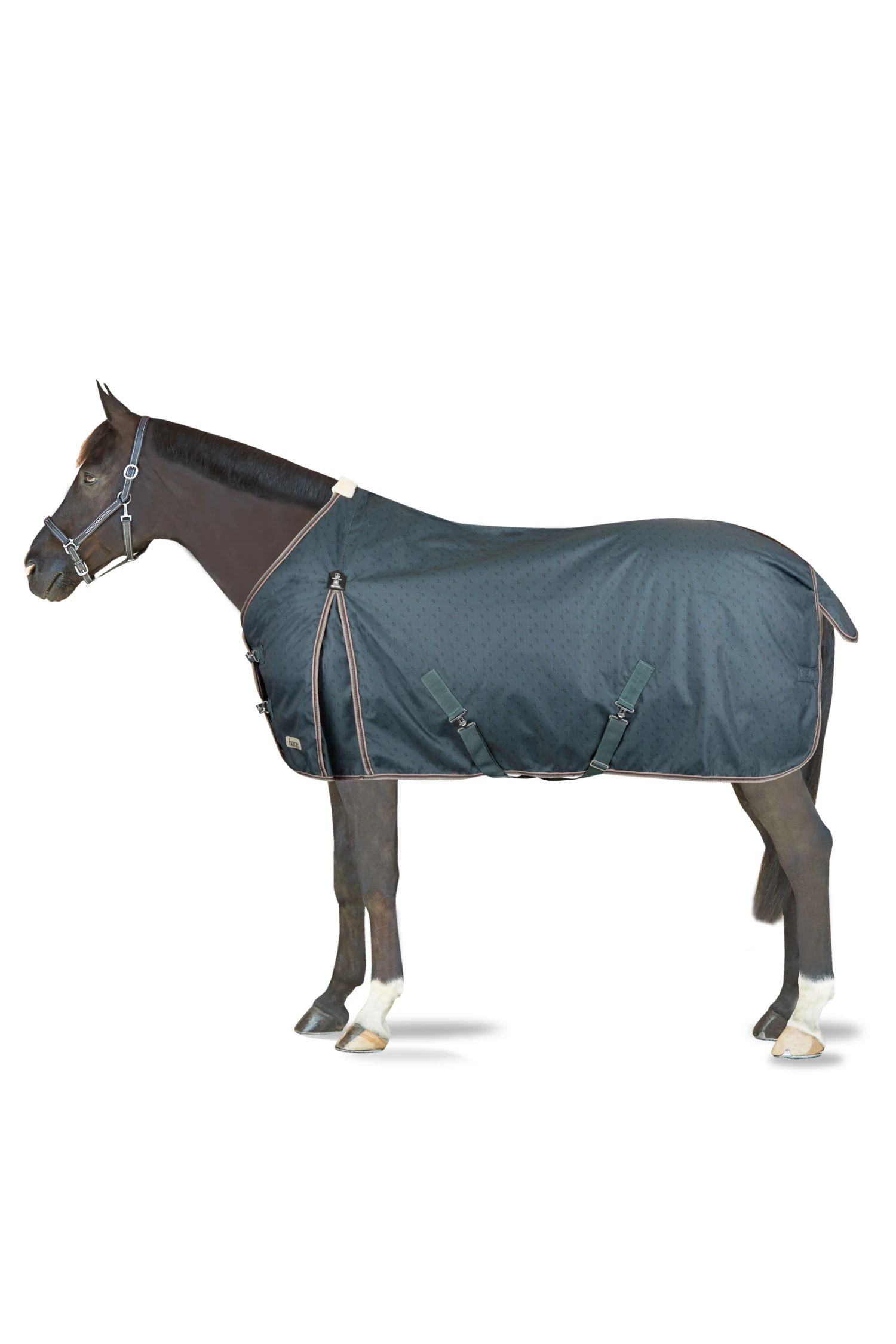 Horze Leighton Teens Collection Regendecke Mit Logoprint, 200g 1 Horze Leighton Teens Collection Regendecke Mit Logoprint, 200g