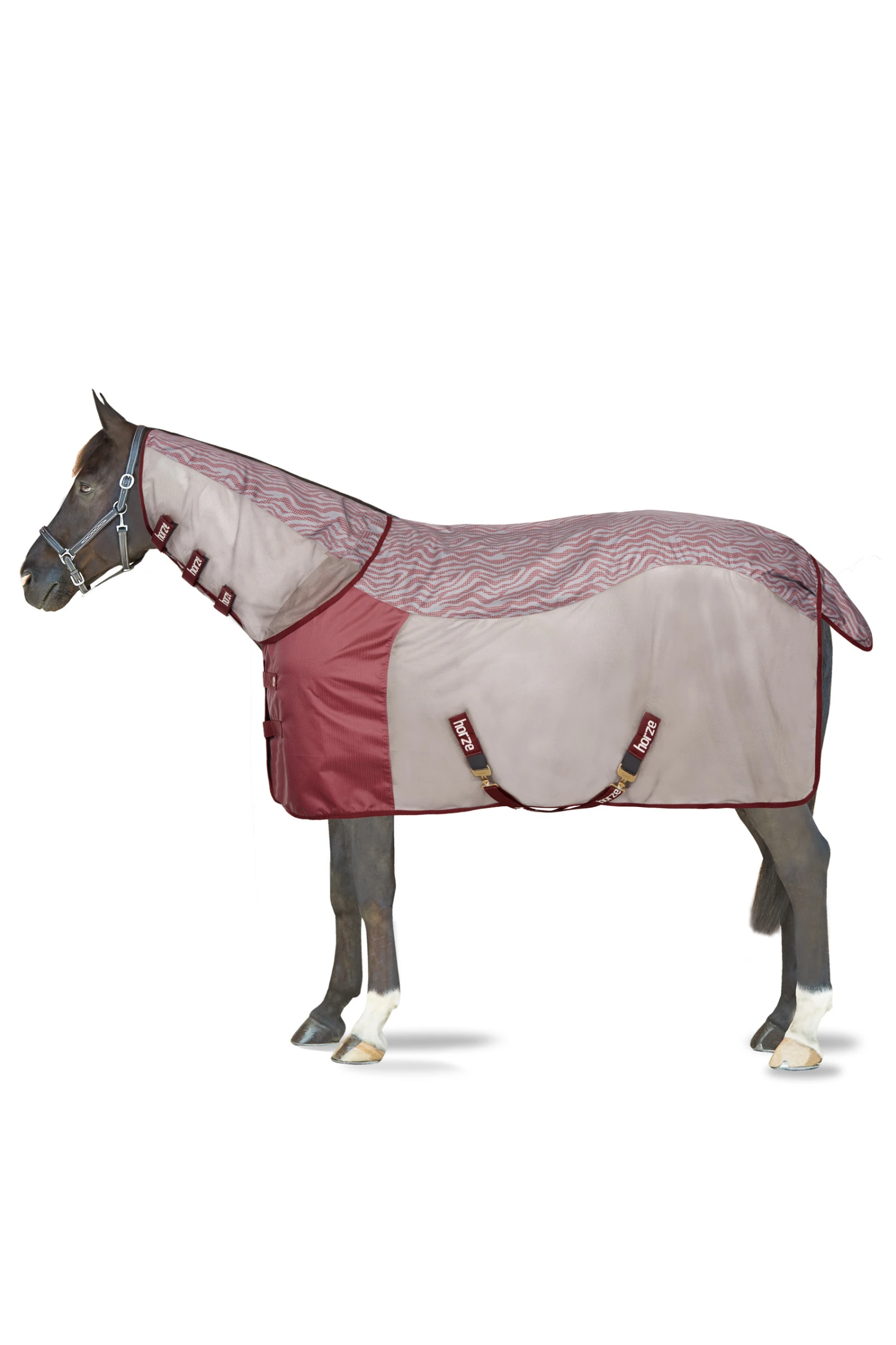 Horze Kenya Leichte Mesh Weidedecke Mit Abnehmbarem Halsteil 1 Horze Kenya Leichte Mesh Weidedecke Mit Abnehmbarem Halsteil