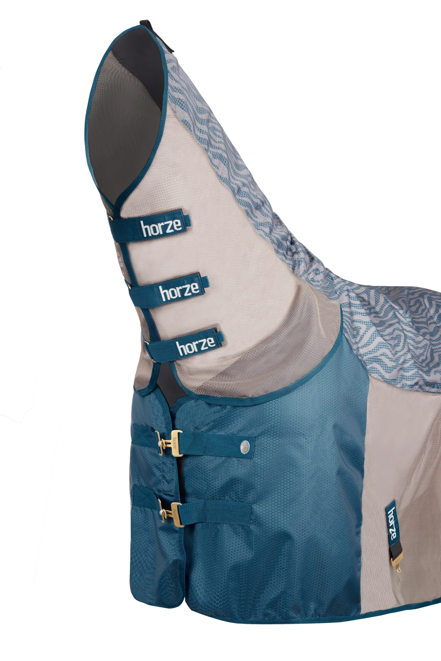 Horze Kenya Leichte Mesh Weidedecke Mit Abnehmbarem Halsteil 11 Horze Kenya Leichte Mesh Weidedecke Mit Abnehmbarem Halsteil – Bild 11