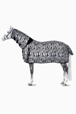 Horze Defender Fliegendecke Mit Festem Halsteil -Cavallo Verkäufe 24844 zebra 01