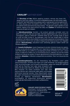 Cavalor Leather Soap 500 Ml -Cavallo Verkäufe 25807 3 1