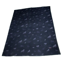 Karlslund Fleece Sofadecke Mit Pferd