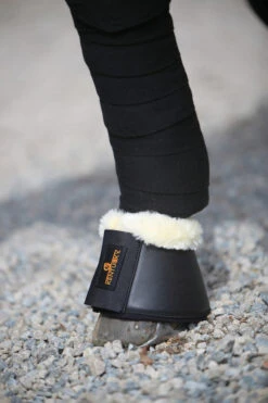 Kentucky Horsewear Sprungglocken Lammfell Leder -Cavallo Verkäufe 307123 BL 2