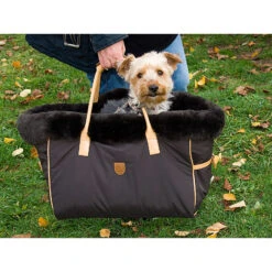 Christ Hundetasche Bailey Mit Echtem Lammfell -Cavallo Verkäufe 307649 BR BR 2