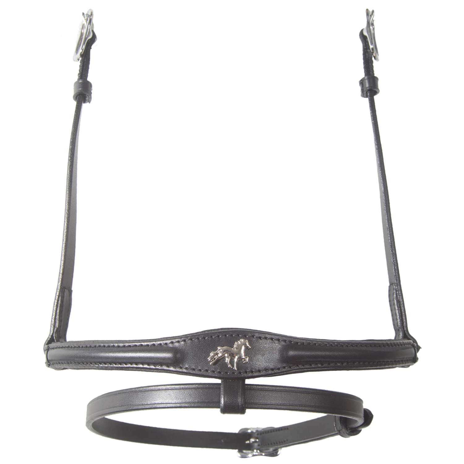 Karlslund Kombinierter Nasenriemen Mit Islandpferde-Emblem 1 Karlslund Kombinierter Nasenriemen Mit Islandpferde-Emblem