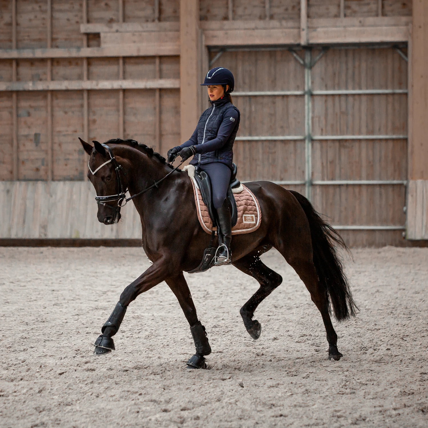 B Vertigo Thermo Leder Reithandschuhe 7 B Vertigo Thermo Leder Reithandschuhe – Bild 7