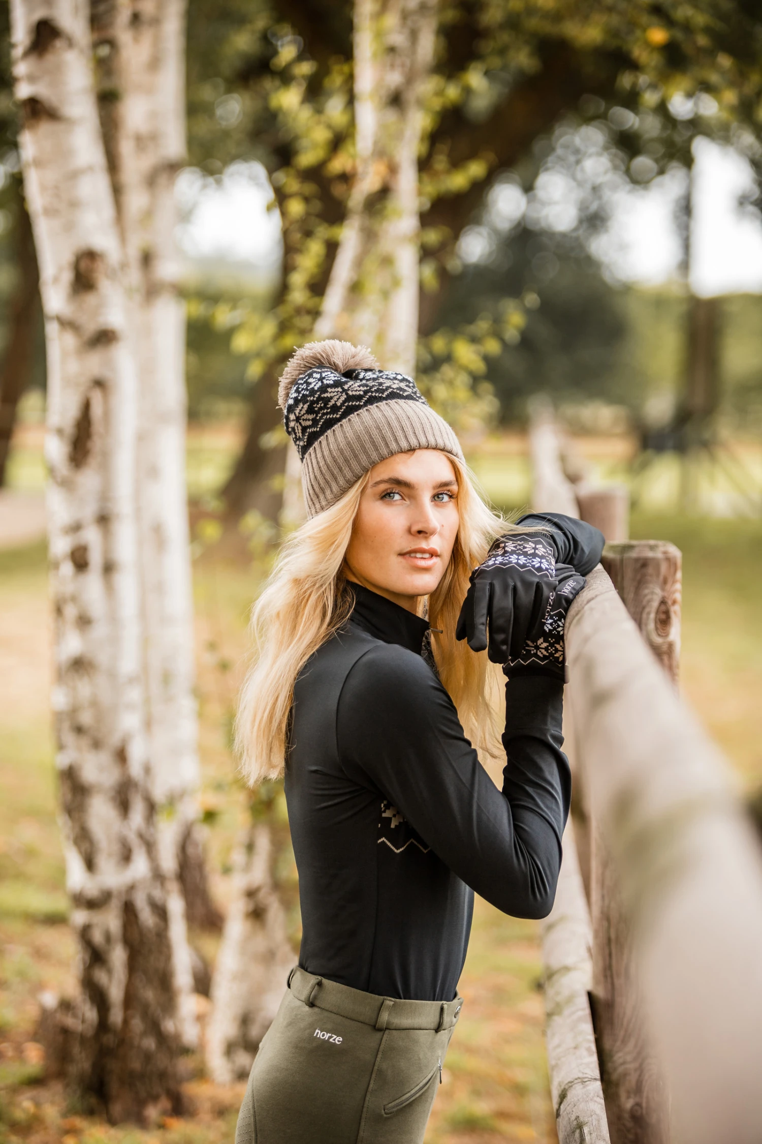 Horze Emily Winter Reithandschuhe 6 Horze Emily Winter Reithandschuhe – Bild 6