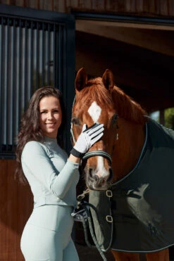 Horze Gabriela Damen Stretch Reithandschuhe Mit UV-Schutz -Cavallo Verkäufe 31733 AGGR 5