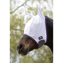 Weatherbeeta Comfitec Essential Mesh Maske -Cavallo Verkäufe 317416 WH PU BL 1