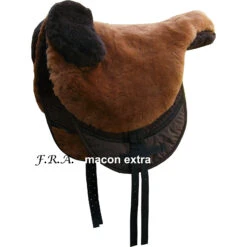 FRA Macon Extra Lammfellreitpad Mit Pauschen, M -Cavallo Verkäufe 322956 BR DBR 1