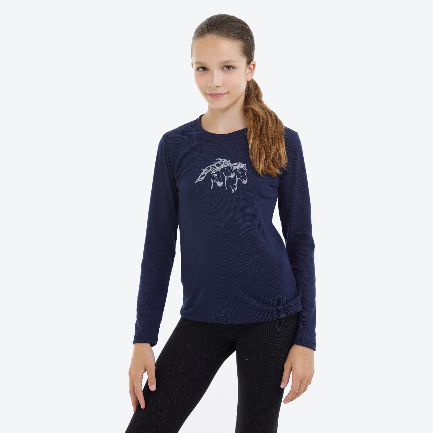 Cavalliera Ivy Sweatshirt Für Kinder Mit Langen Ärmeln 3 Cavalliera Ivy Sweatshirt Für Kinder Mit Langen Ärmeln – Bild 3