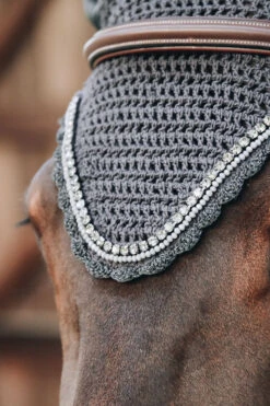 Kentucky Horsewear Stone & Pearl Soundless Fliegenhaube Lang 19 Kentucky Horsewear Stone & Pearl Soundless Fliegenhaube Lang -Cavallo Verkäufe 329944 G 3