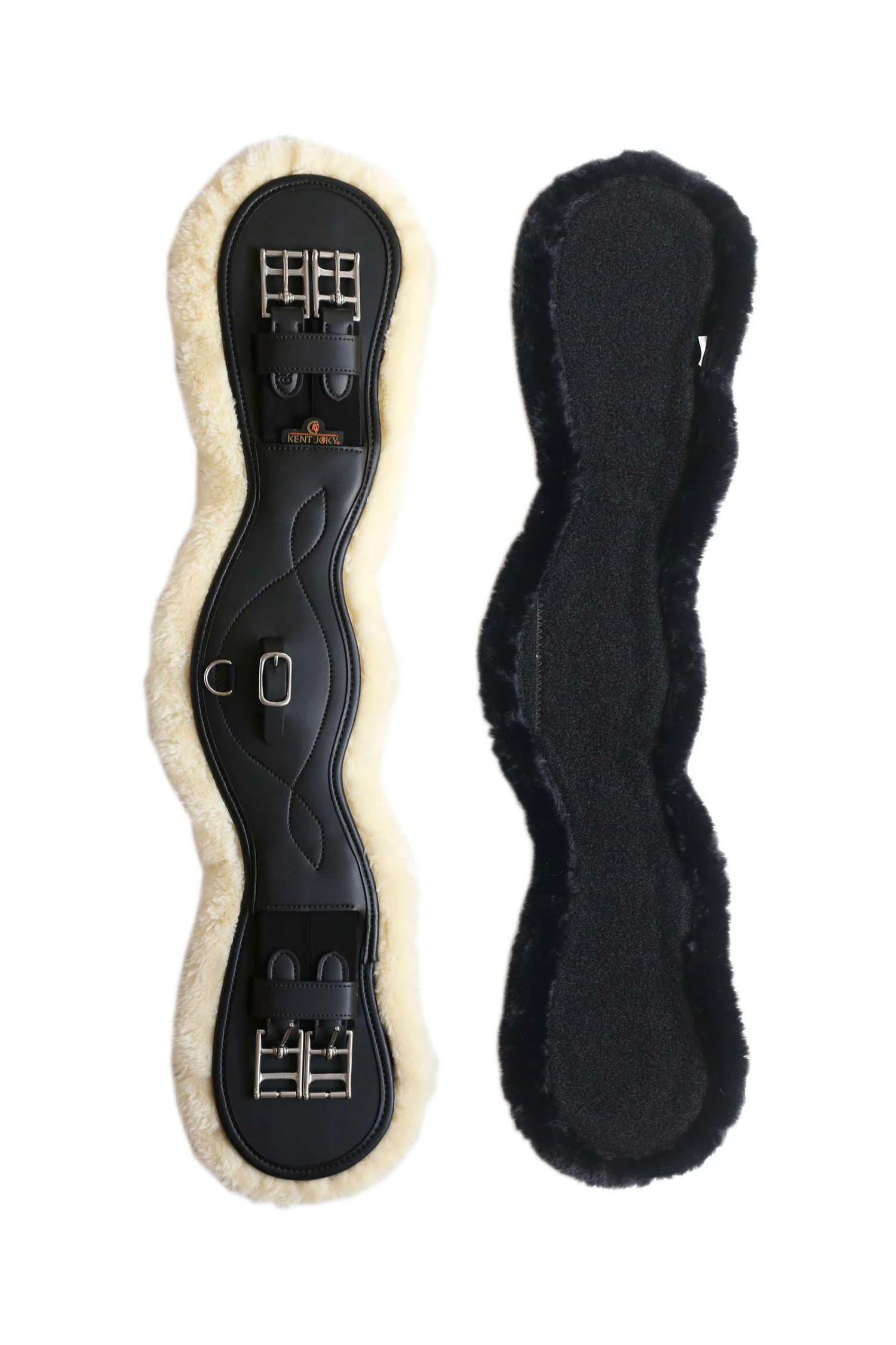 Kentucky Horsewear Lederkurzgurt Sheepskin Dressage 1 Kentucky Horsewear Lederkurzgurt Sheepskin Dressage