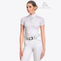 Cavalliera Silver Pop Kurzärmeliges Turniershirt