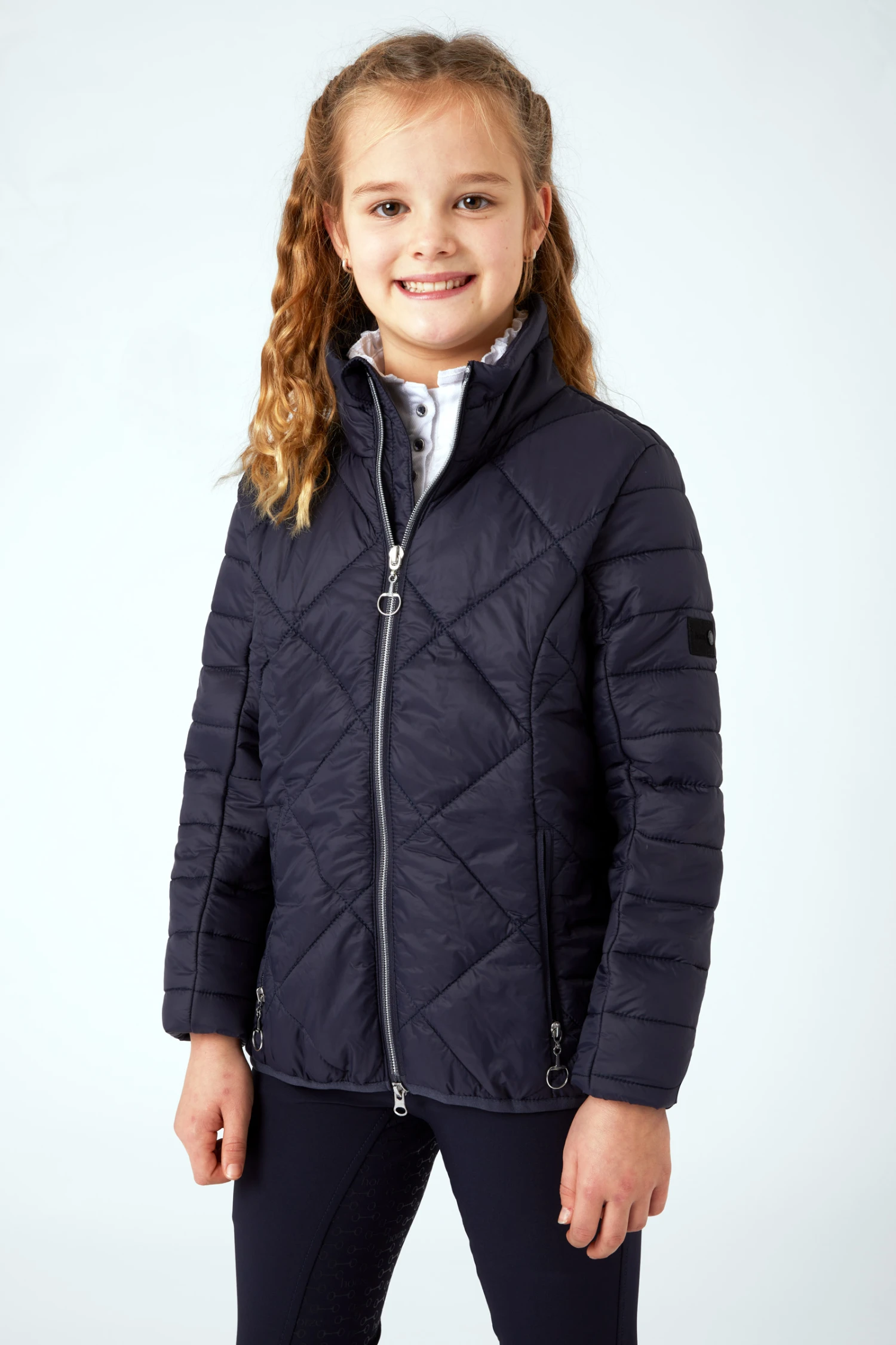Horze Elena Leichte, Gefütterte Kinderreitjacke 10 Horze Elena Leichte, Gefütterte Kinderreitjacke – Bild 10