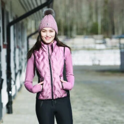 Horze Shelly Leicht Gefütterte Damenreitweste -Cavallo Verkäufe 33430 DOPU 4