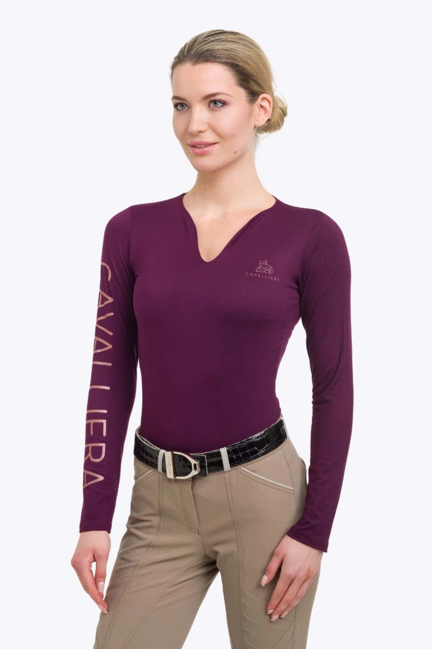 Cavalliera Rose Gold Top, Langärmelig 8 Cavalliera Rose Gold Top, Langärmelig – Bild 8