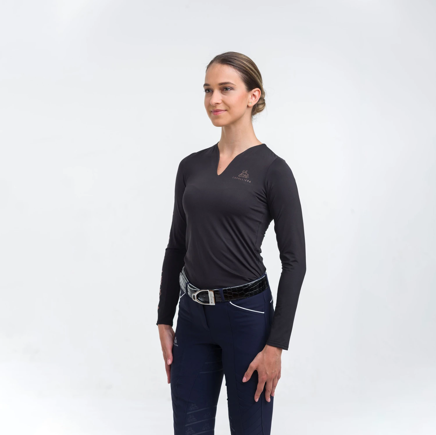 Cavalliera Rose Gold Top, Langärmelig 1 Cavalliera Rose Gold Top, Langärmelig