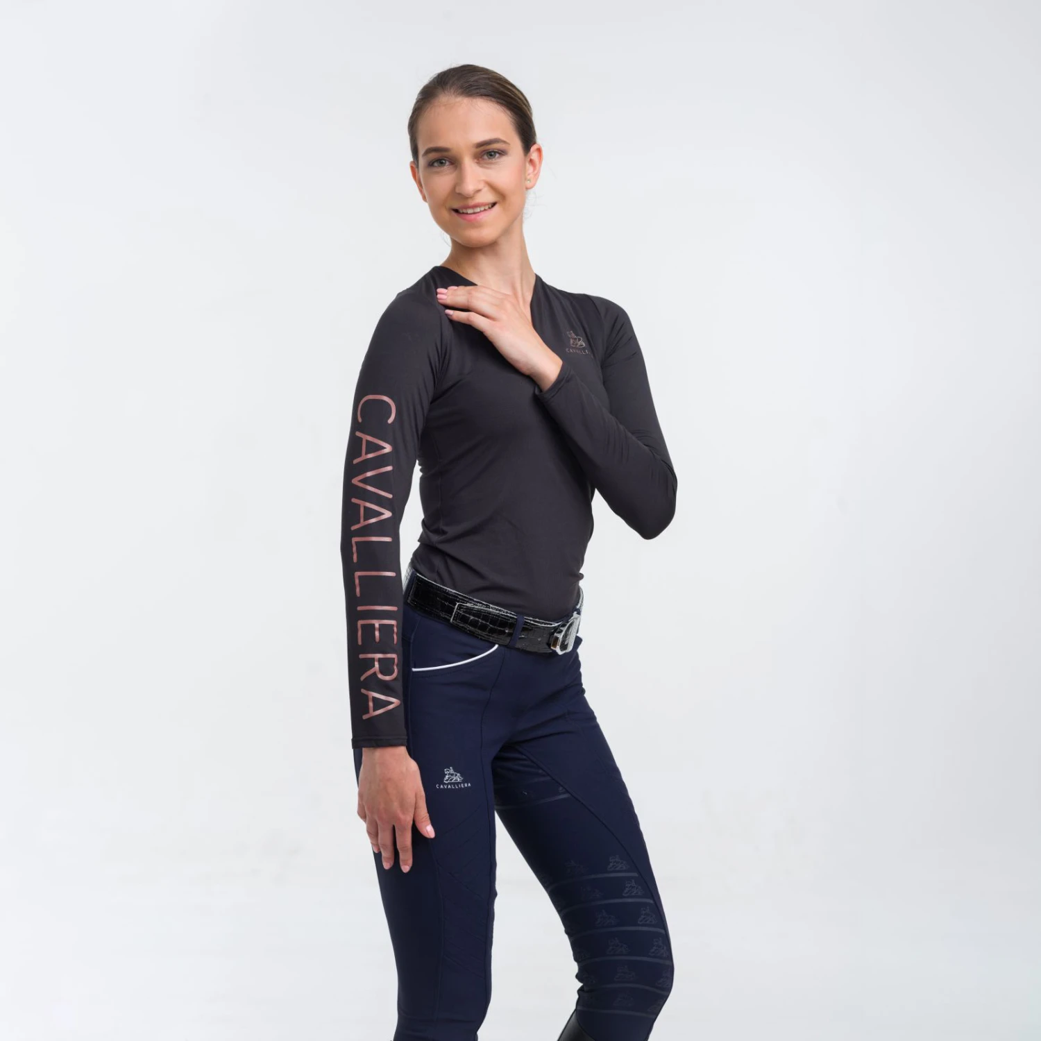 Cavalliera Rose Gold Top, Langärmelig 4 Cavalliera Rose Gold Top, Langärmelig – Bild 4