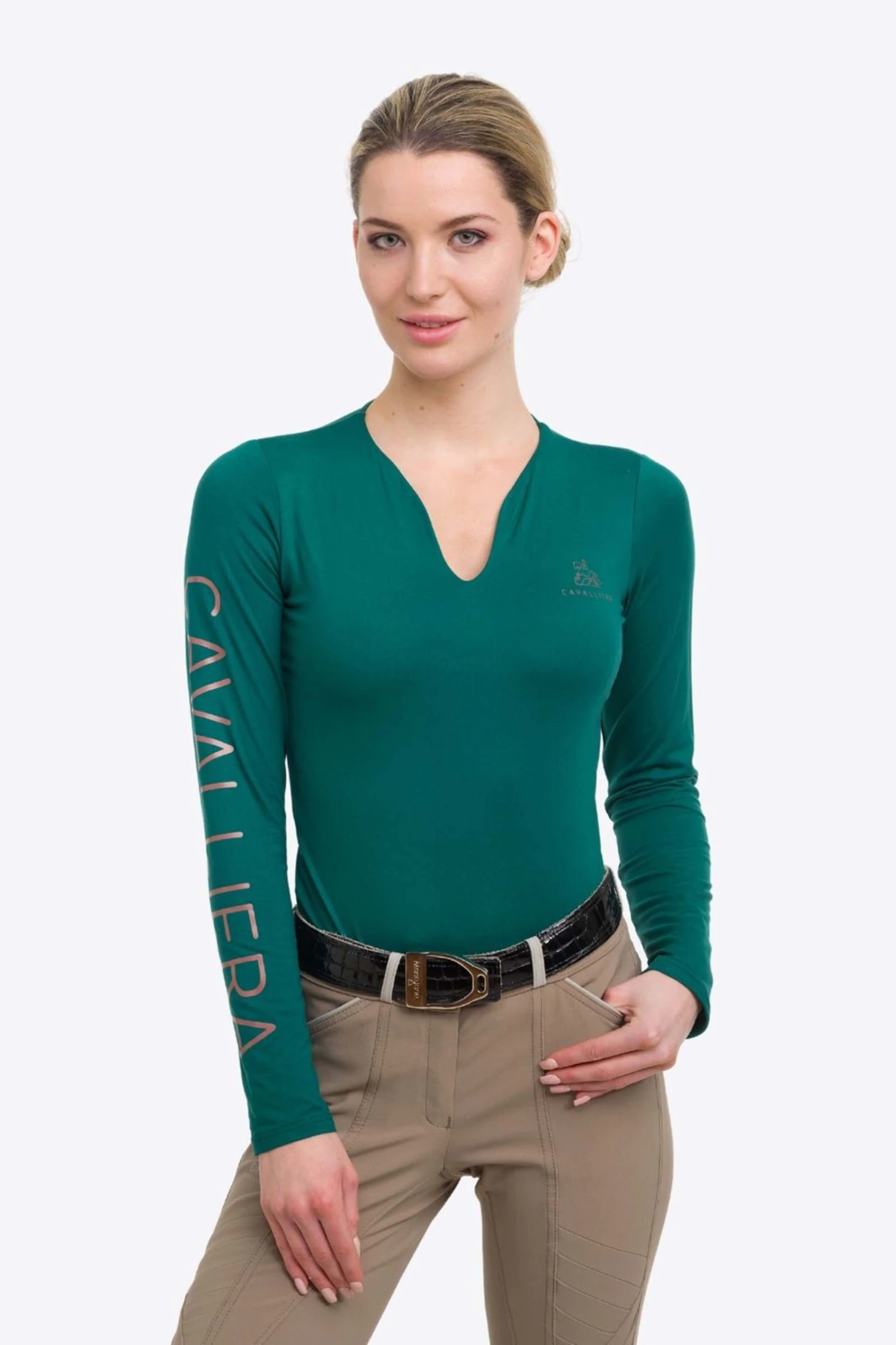 Cavalliera Rose Gold Top, Langärmelig 19 Cavalliera Rose Gold Top, Langärmelig – Bild 19