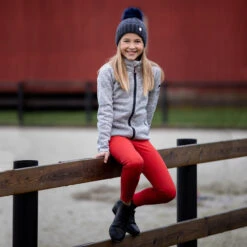 Horze Theodor Kids Fleece Reitjacke Mit Strick 8 Horze Theodor Kids Fleece Reitjacke Mit Strick -Cavallo Verkäufe 33446 AG 4