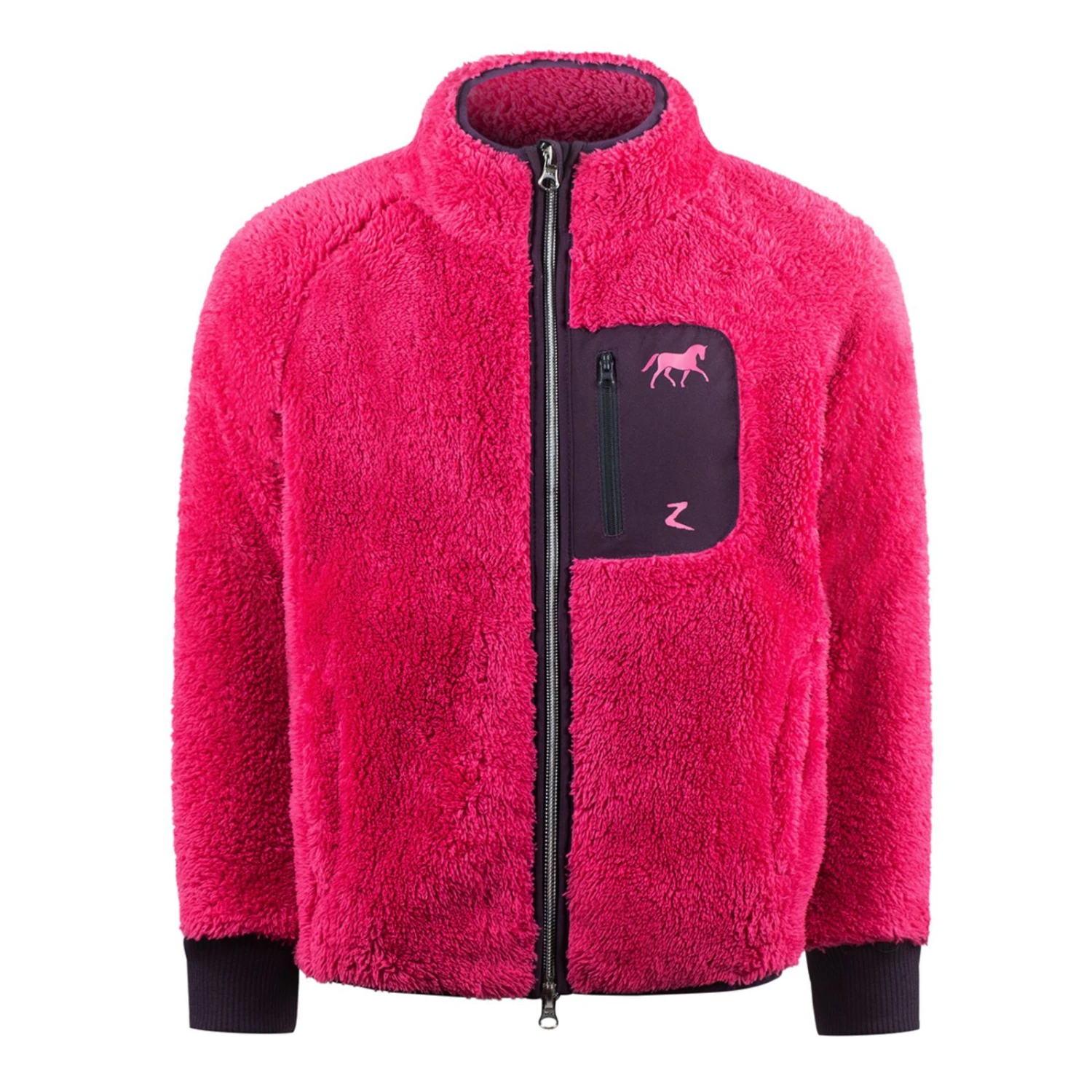Horze Landry Kinder Fleece Reitjacke 5 Horze Landry Kinder Fleece Reitjacke – Bild 5