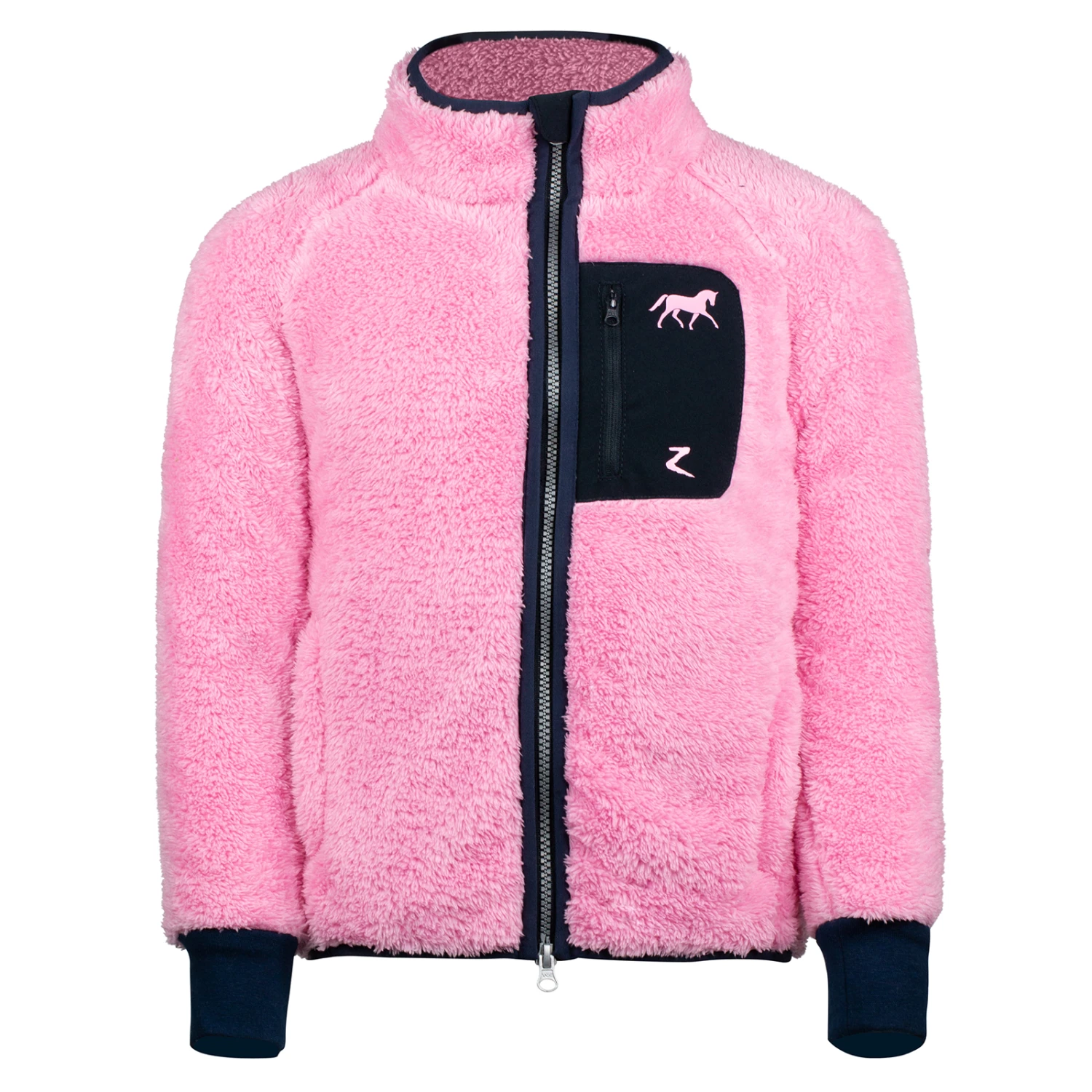 Horze Landry Kinder Fleece Reitjacke 9 Horze Landry Kinder Fleece Reitjacke – Bild 9