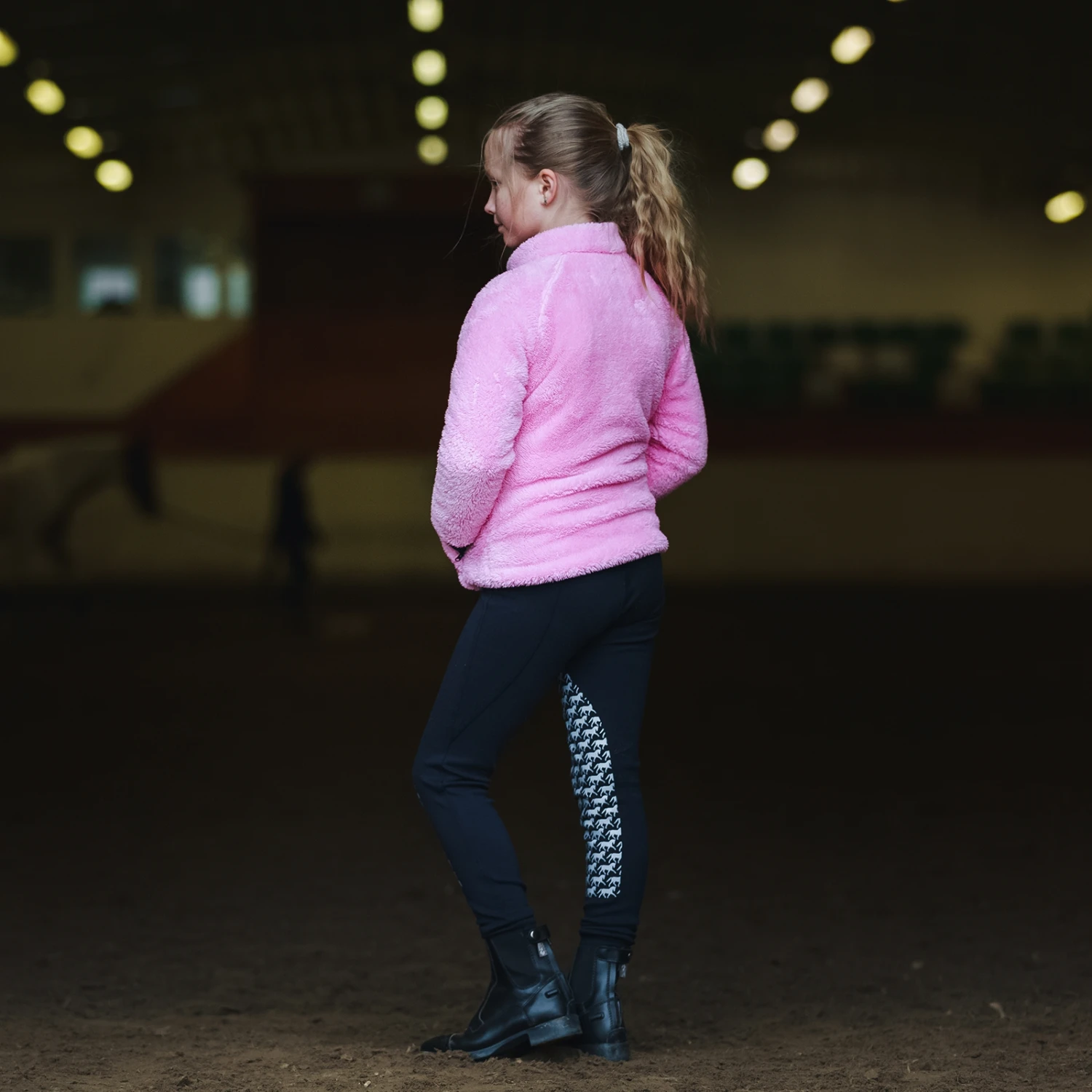 Horze Landry Kinder Fleece Reitjacke 12 Horze Landry Kinder Fleece Reitjacke – Bild 12