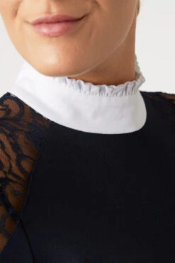 Horze Sylvie Damen Langarm-Turniershirt Mit Spitze -Cavallo Verkäufe 33530 VDB 5