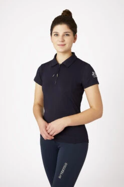 B Vertigo Claudine Damen Kurzarm-Poloshirt 28 B Vertigo Claudine Damen Kurzarm-Poloshirt -Cavallo Verkäufe 33532 vdb 02