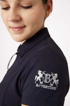 B Vertigo Claudine Damen Kurzarm-Poloshirt 32 B Vertigo Claudine Damen Kurzarm-Poloshirt -Cavallo Verkäufe 33532 vdb 06