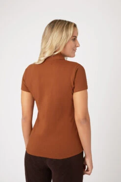 Horze Amy Damen Kurzarm-Poloshirt Mit Baumwollstretch -Cavallo Verkäufe 33536 rbbr 04
